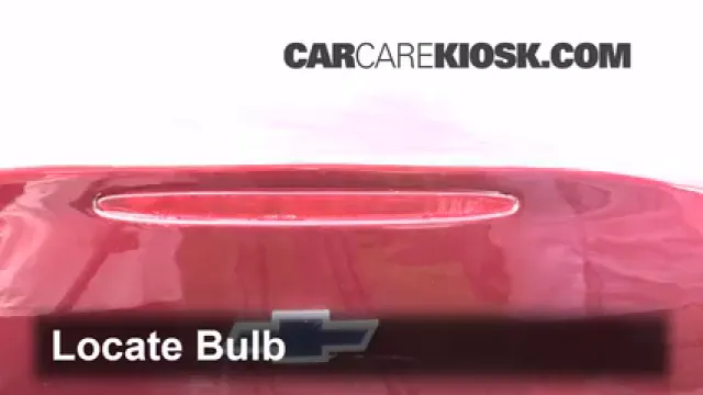 2001 Chevrolet Monte Carlo LS 3.4L V6 Luces Luz de freno central (reemplazar foco)